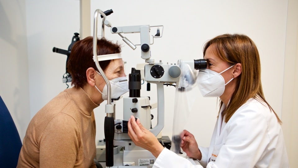 Patient with retinal disease