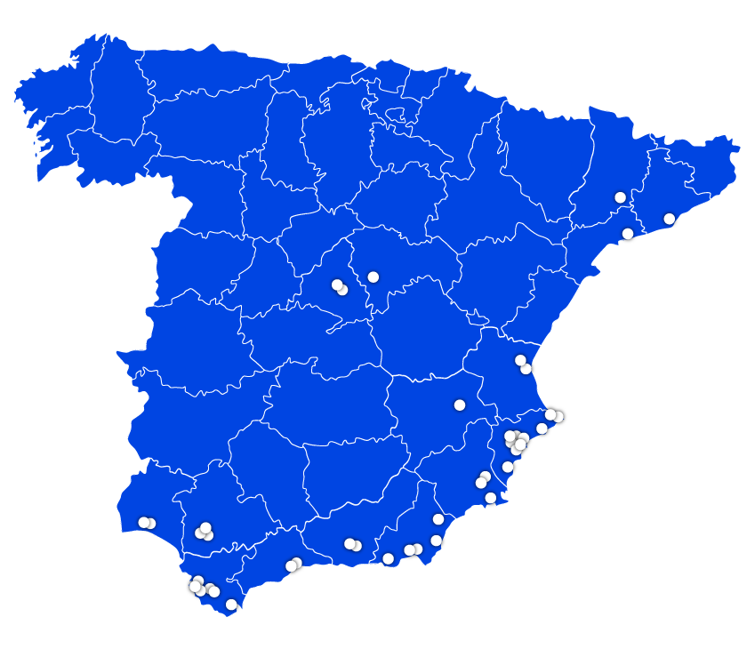 mapa oftalvist clínicas